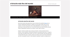 Desktop Screenshot of brioche.es